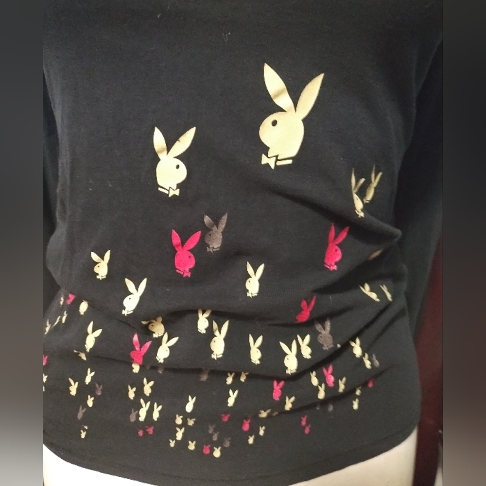 Playboy Long Sleeve Size Small - Picture 2 of 5